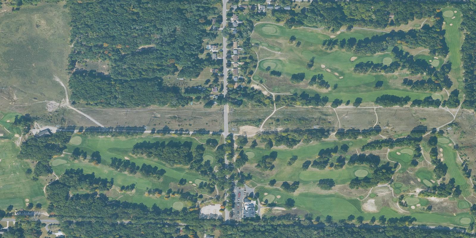 Satellite view of Mines Golf Course