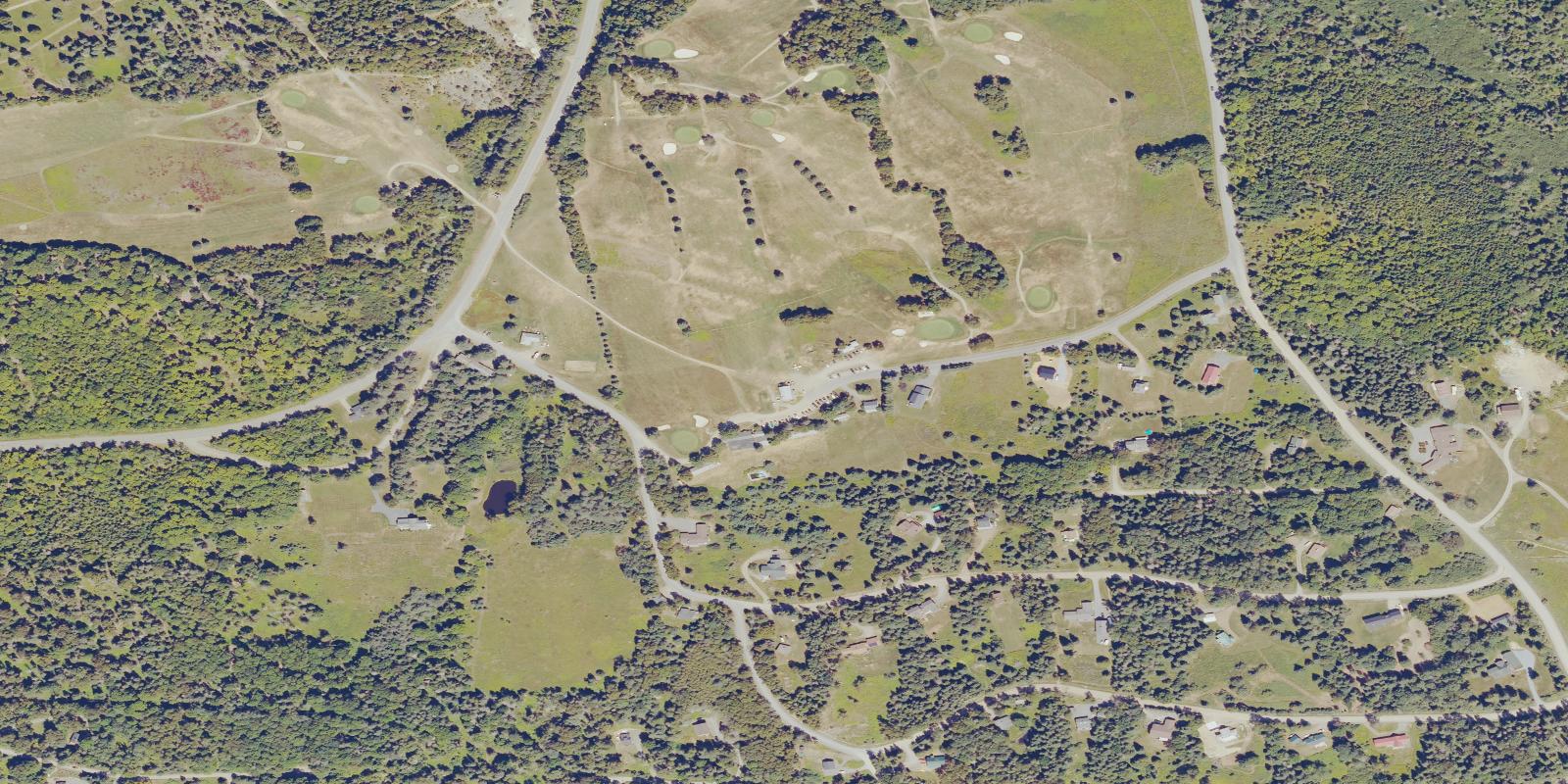 Satellite view of Mingo Springs Golf Course