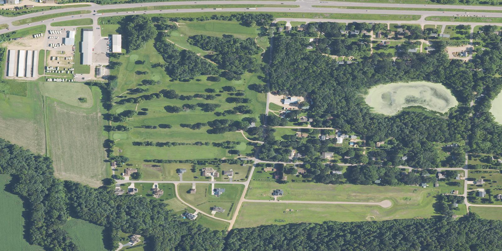 Satellite view of Minneopa Golf Club