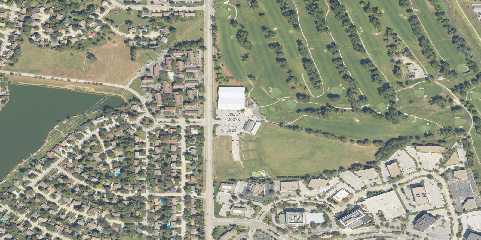 Satellite view of Miracle Hill Golf & Tennis Center