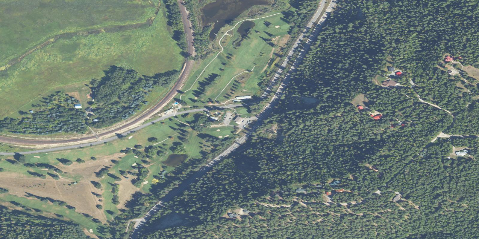 Satellite view of Mirror Lake Golf Course
