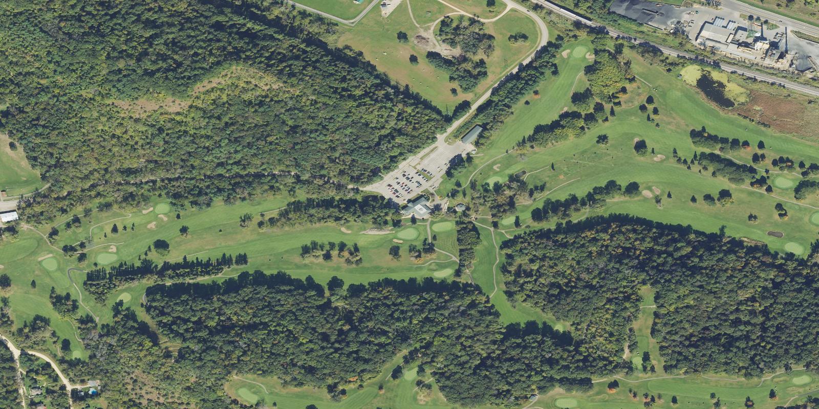 Satellite view of Mississippi National Golf Links