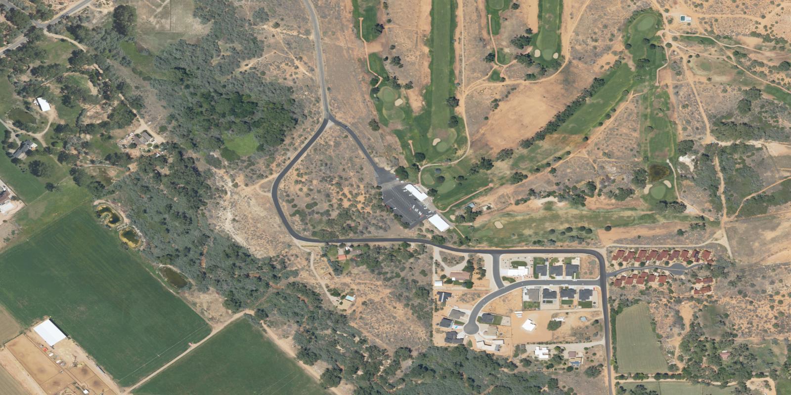 Satellite view of Moab Golf Club