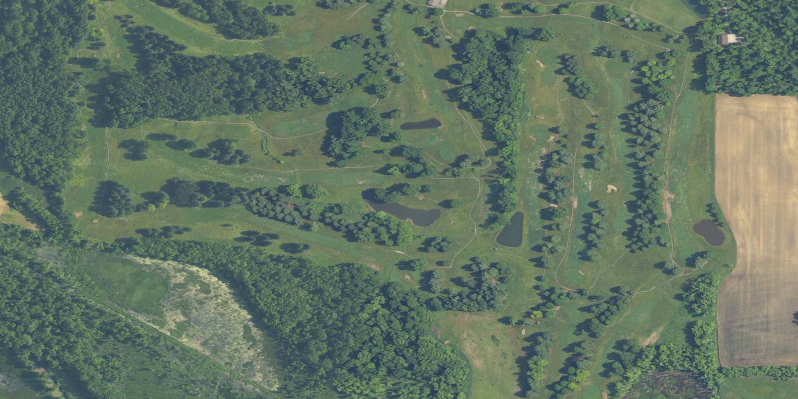 Satellite view of Mohican Hills Golf Club