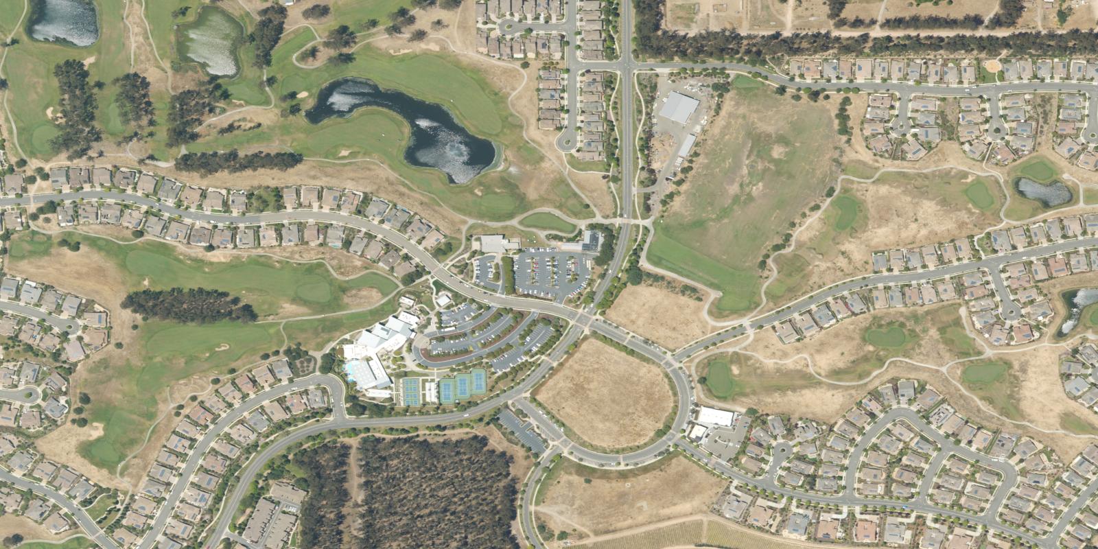 Satellite view of Monarch Dunes Golf Club