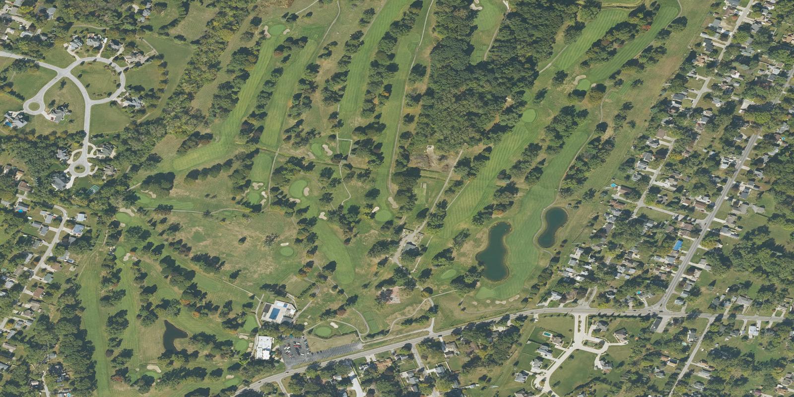 Satellite view of Monroe Golf & Country Club
