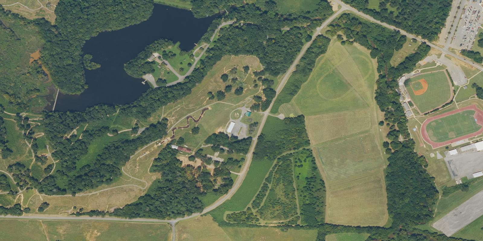 Satellite view of Montevallo Golf Club