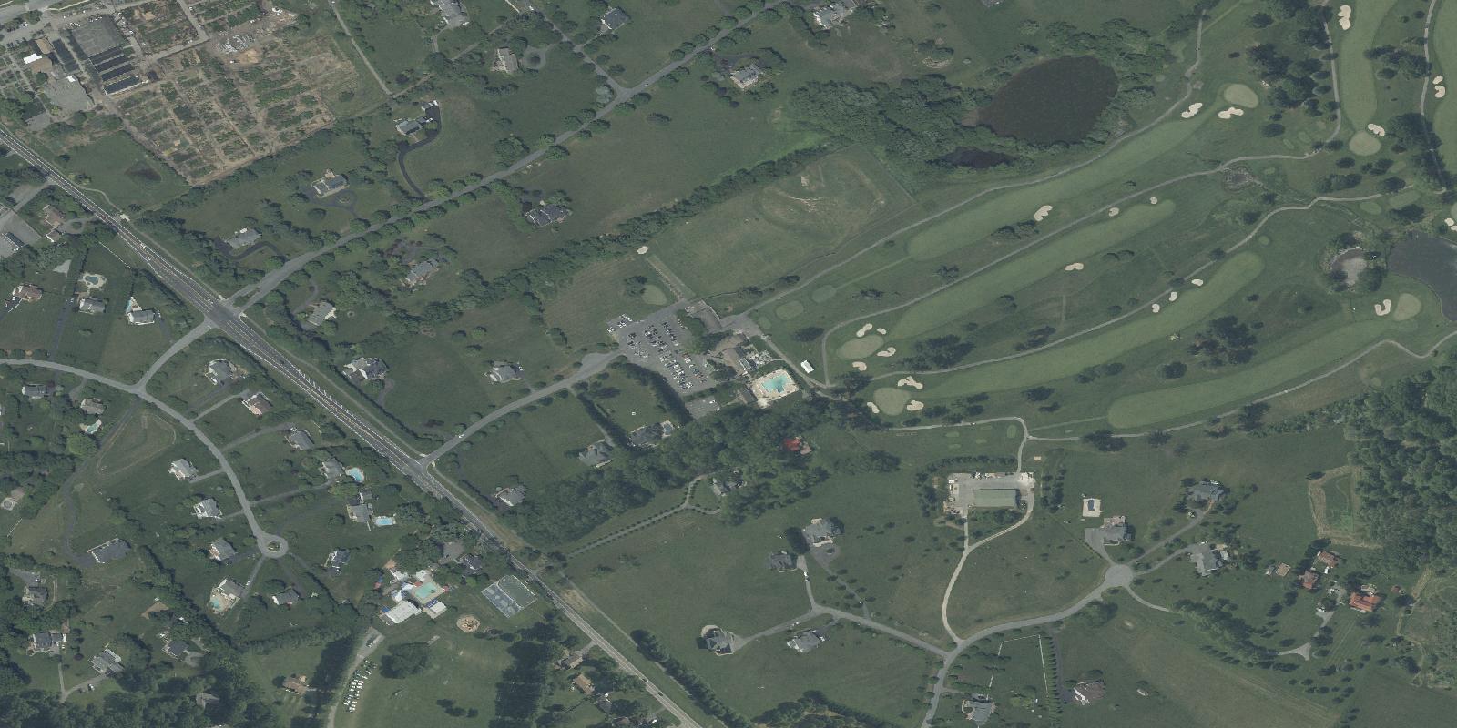 Satellite view of Montgomery Country Club