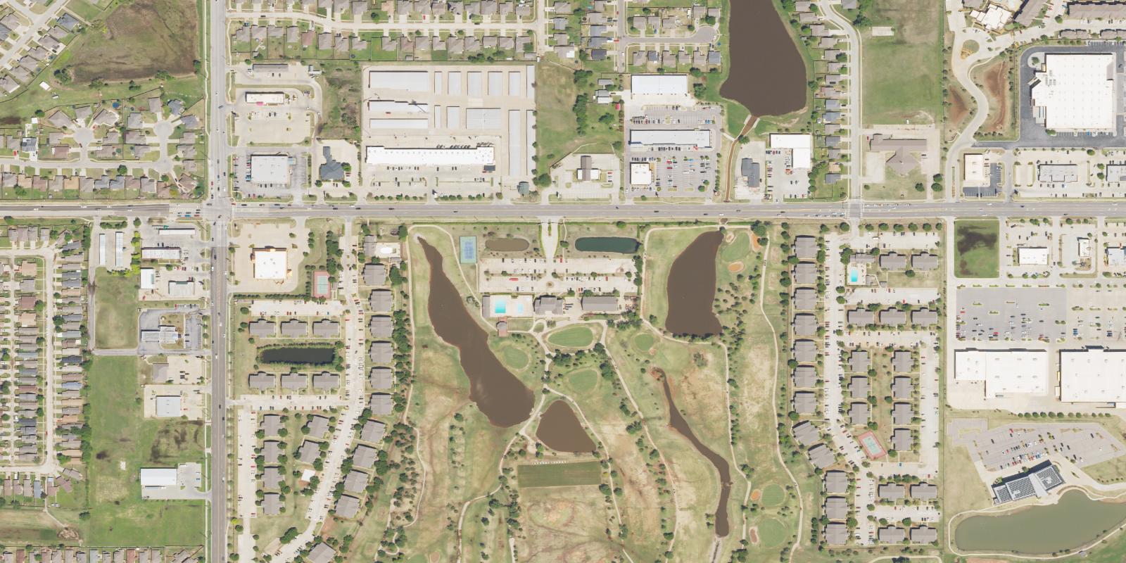 Satellite view of Moore Golf & Athletic Club