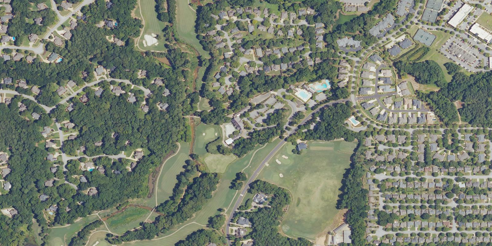 Satellite view of Moore's Mill Golf Club