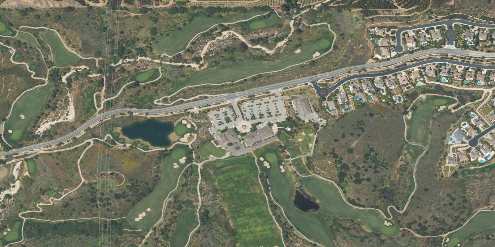 Satellite view of Moorpark Country Club