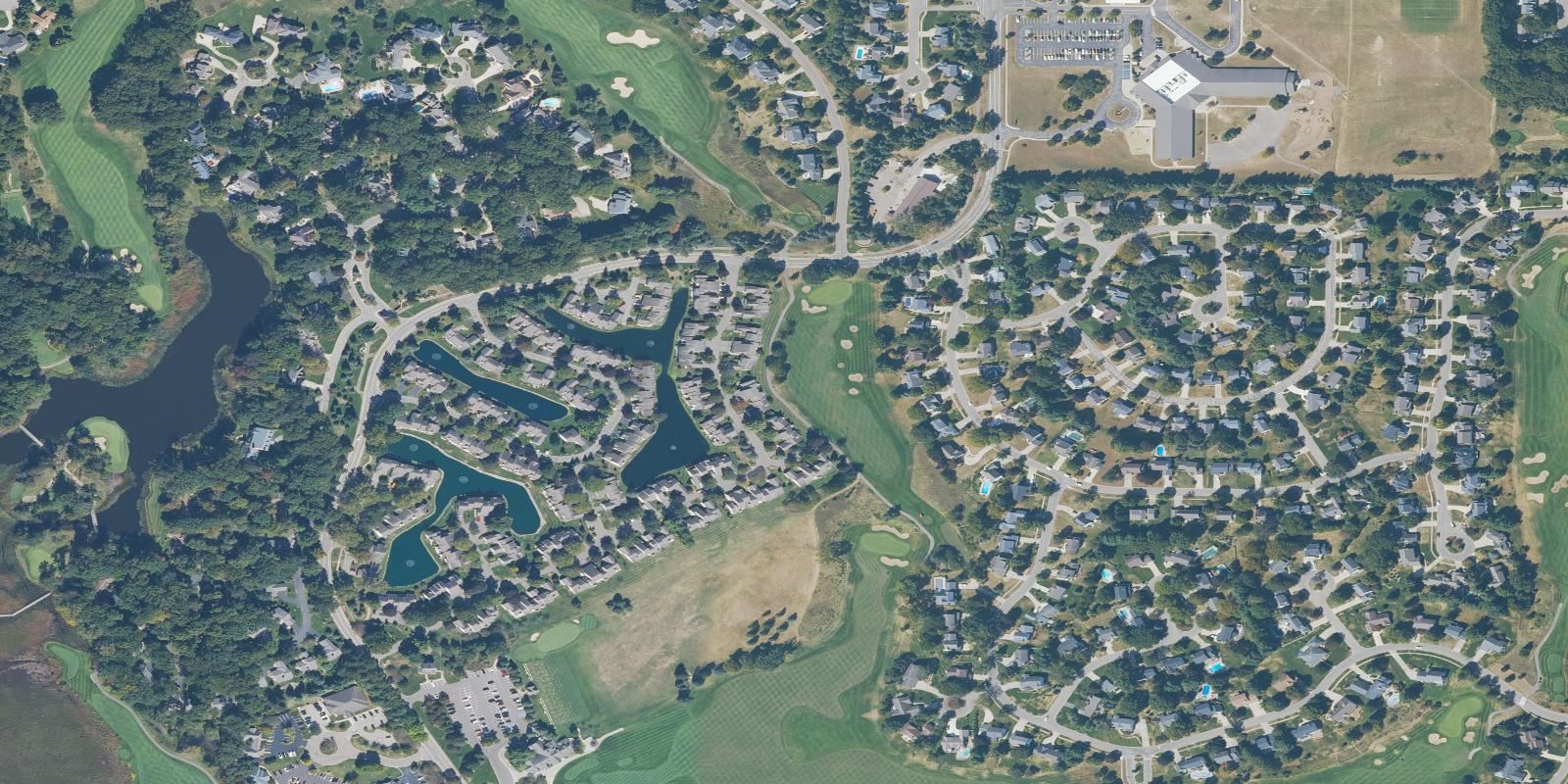 Satellite view of Moors Golf Club