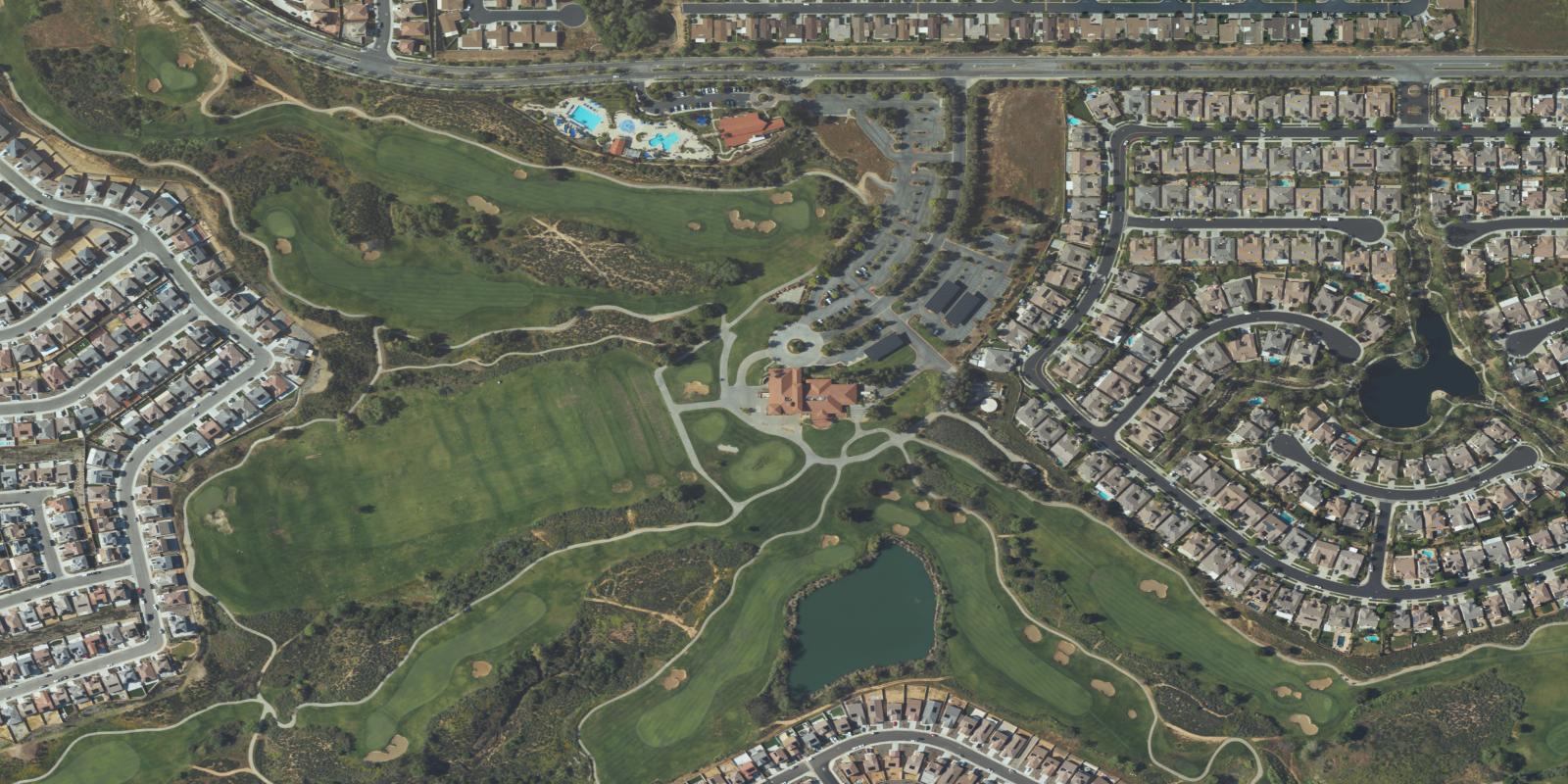 Satellite view of Morongo Golf Club At Tukwet Canyon Champions Course