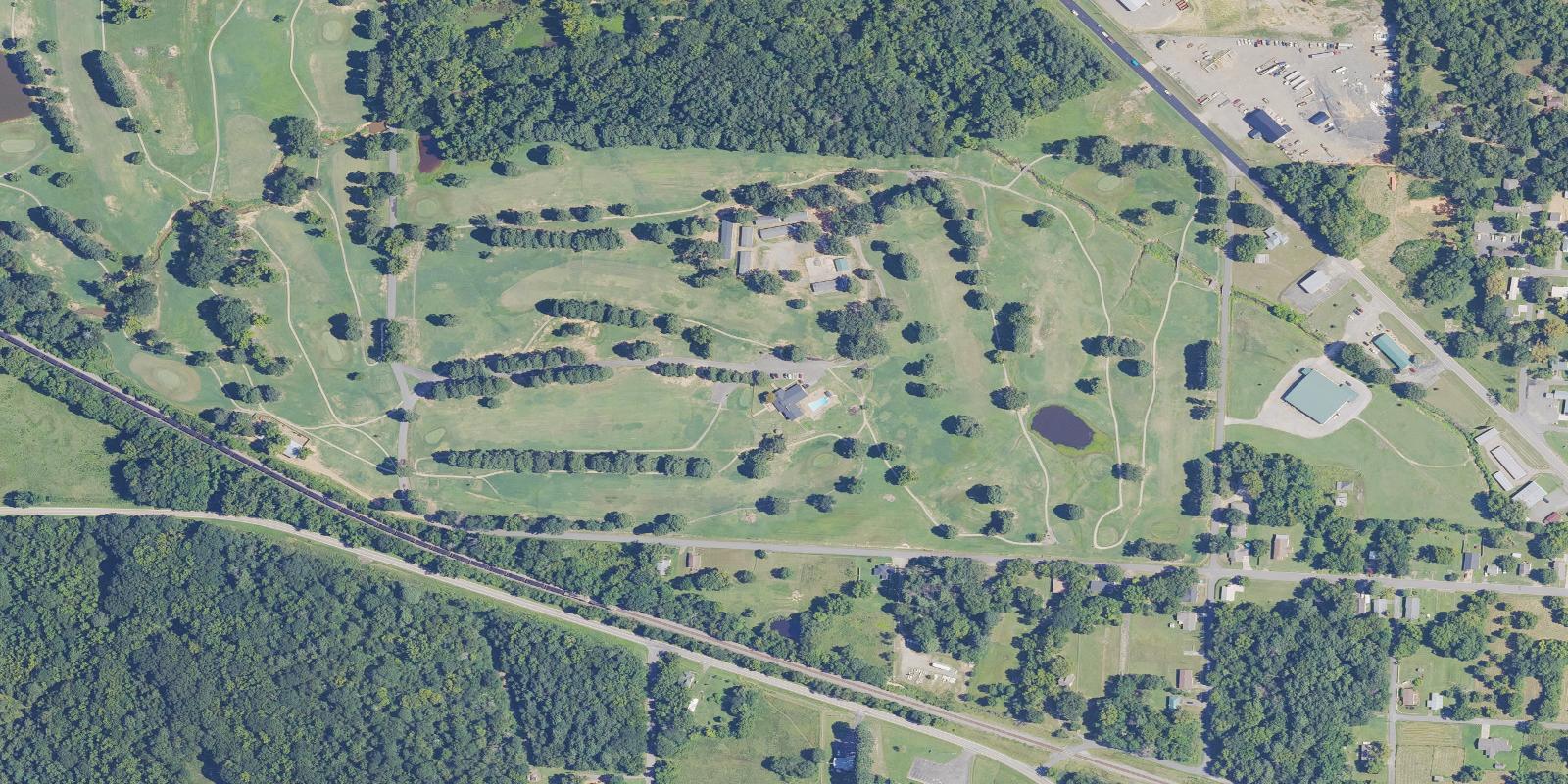 Satellite view of Morrilton Golf & Country Club