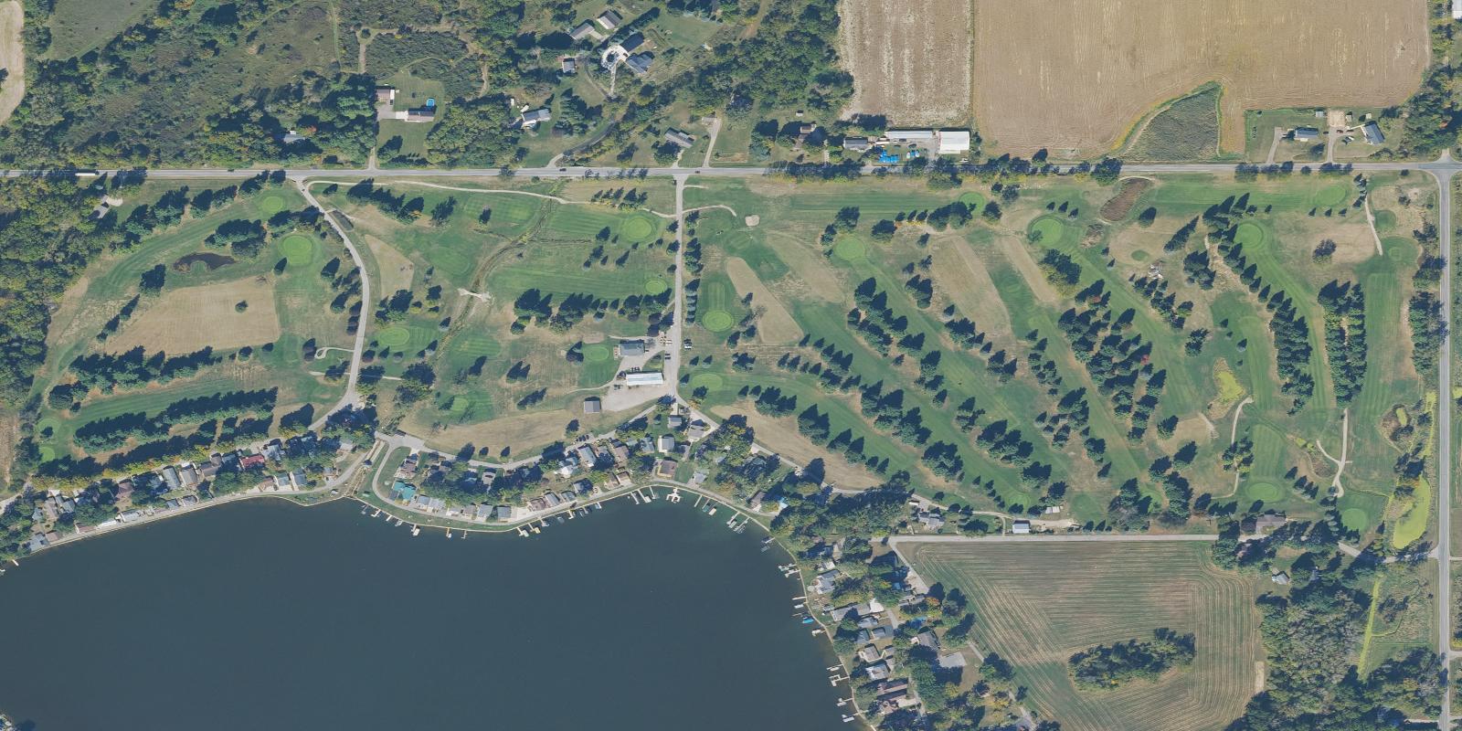 Satellite view of Morrison Lake Golf Club