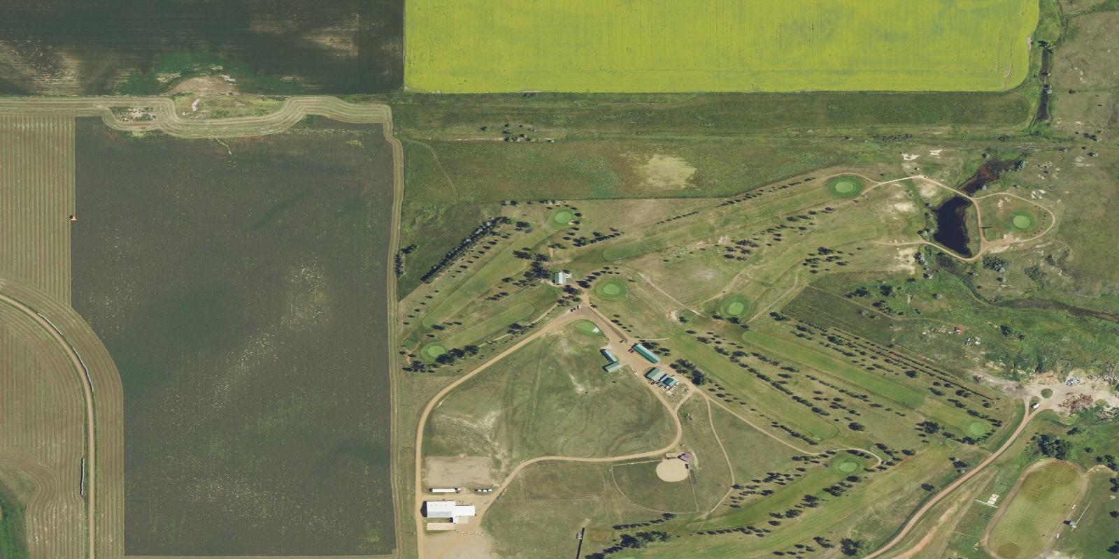 Satellite view of Mott Golf Course