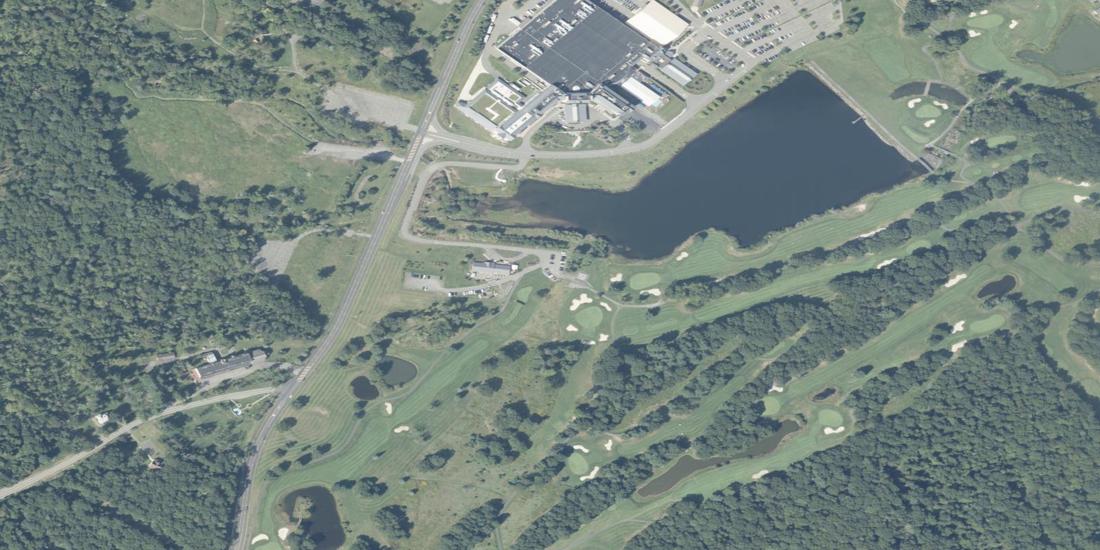 Satellite view of Mount Airy Golf Club