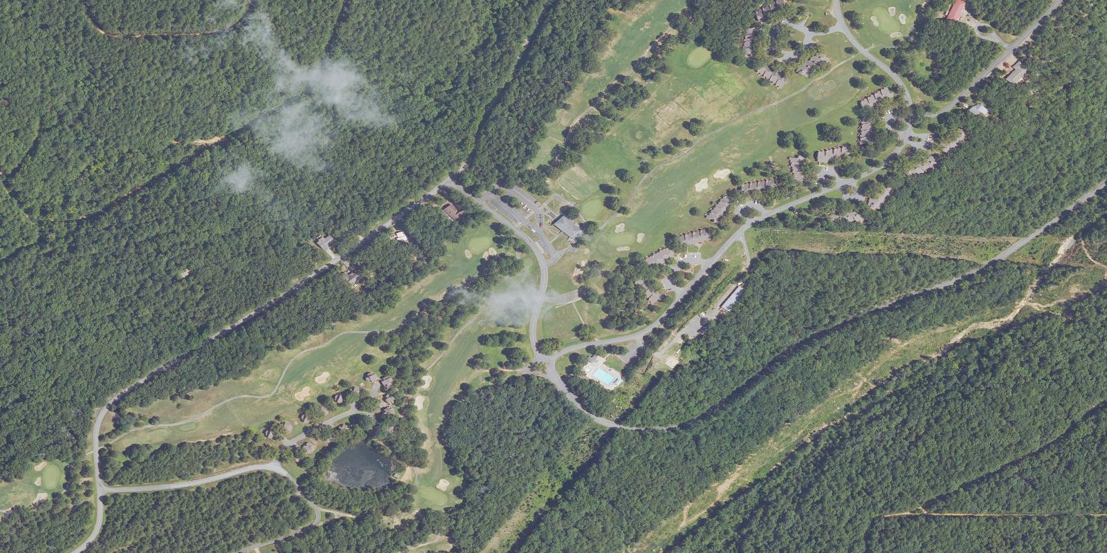 Satellite view of Mountain Ranch Golf Club