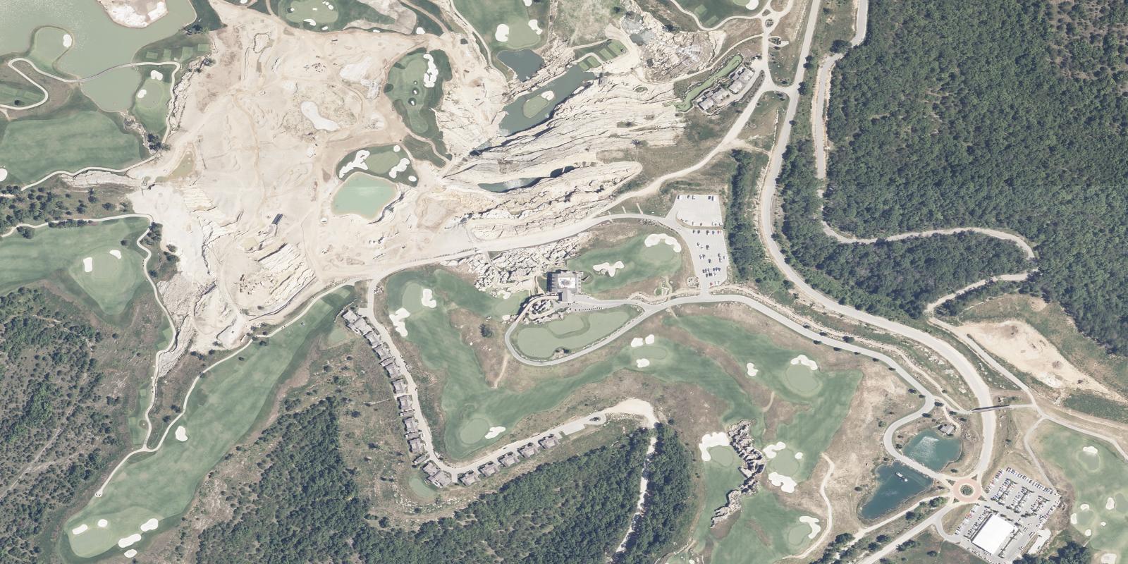 Satellite view of Mountain Top Golf Course