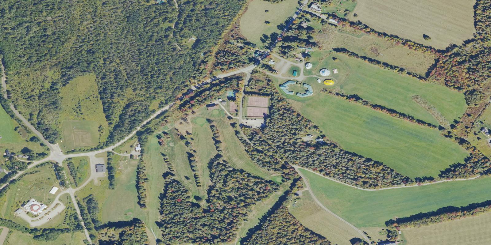 Satellite view of Mountain View Country Club