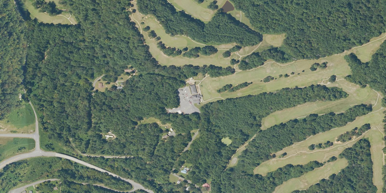 Satellite view of Mountain View Golf Course