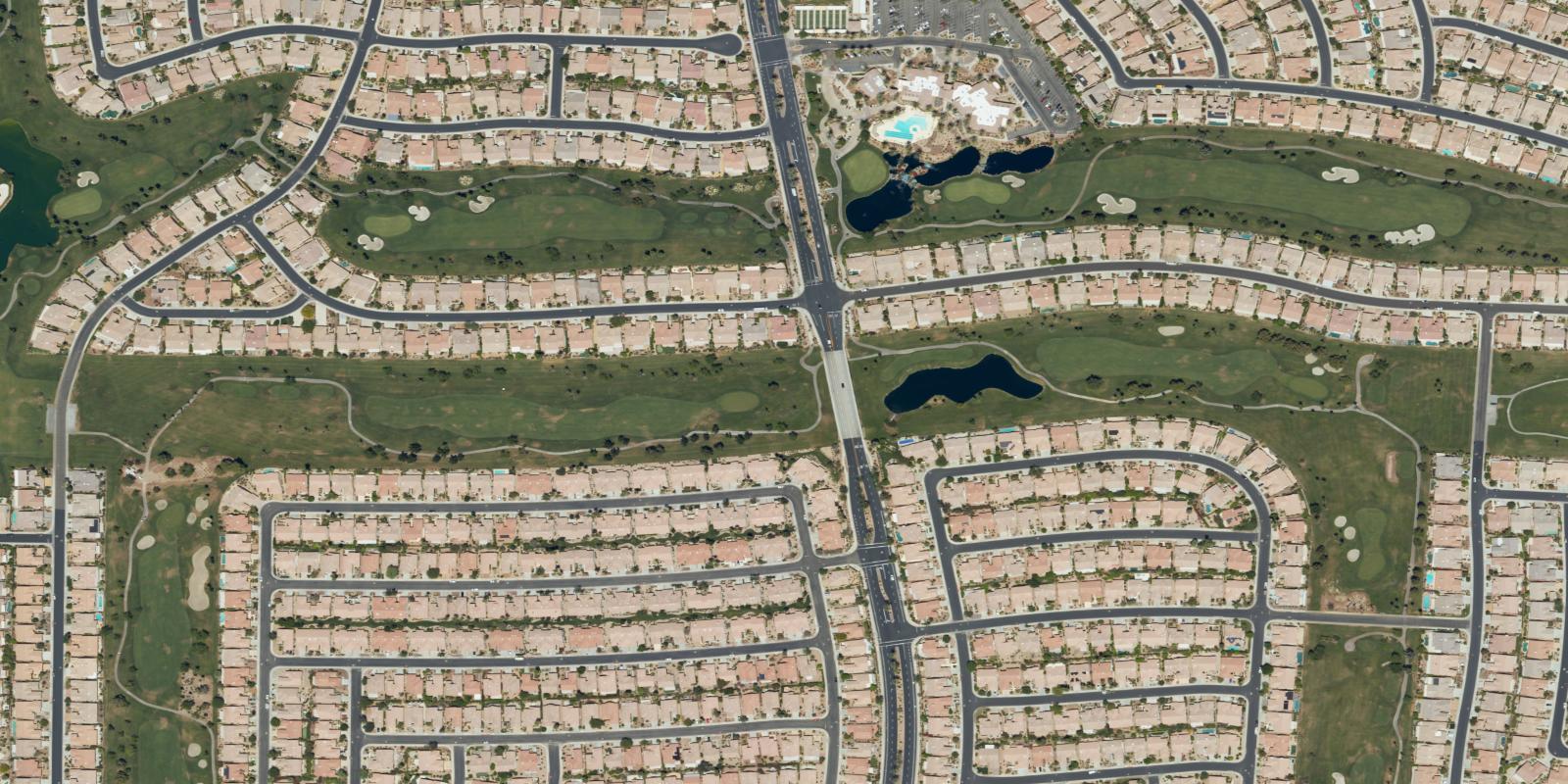 Satellite view of Mountain Vista Golf Club Santa Rosa Course