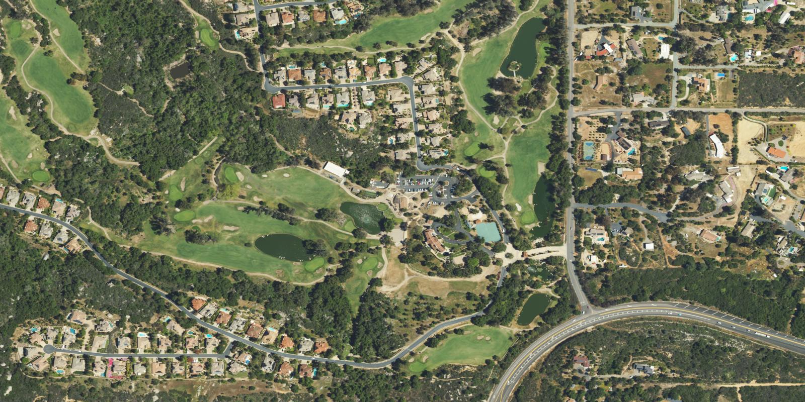 Satellite view of Mt Woodson Golf Club