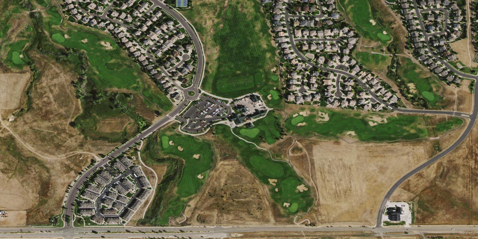 Satellite view of Murphy Creek Golf Course