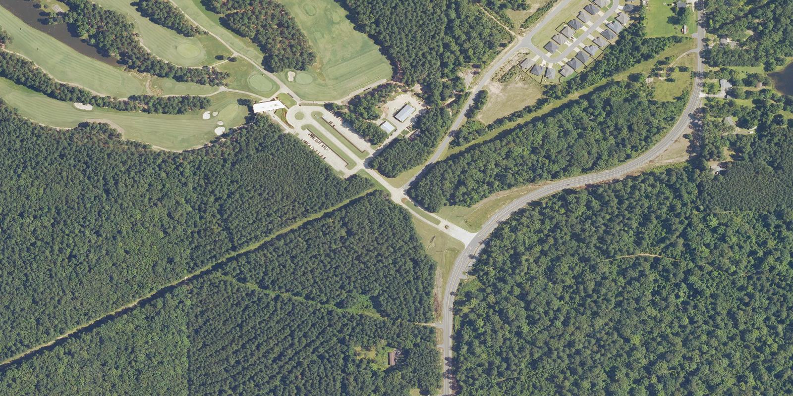 Satellite view of Mystic Creek Golf Club