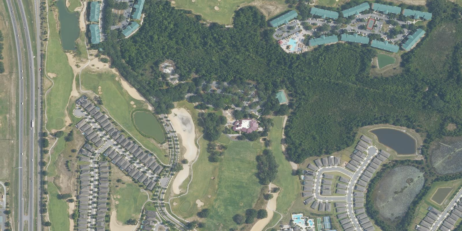 Satellite view of Mystic Dunes Golf Club