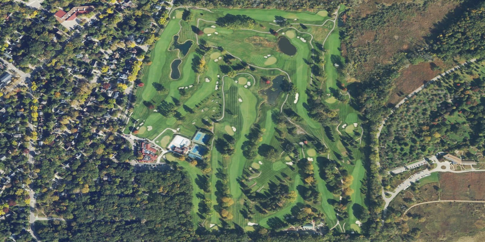 Satellite view of Nakoma Country Club