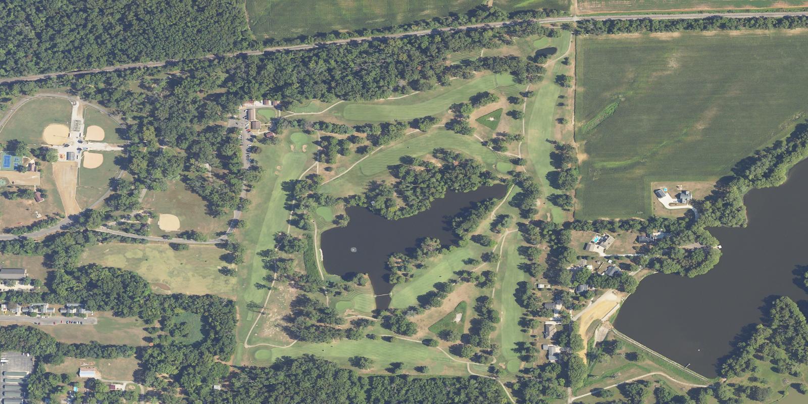 Satellite view of Nashville Golf Course