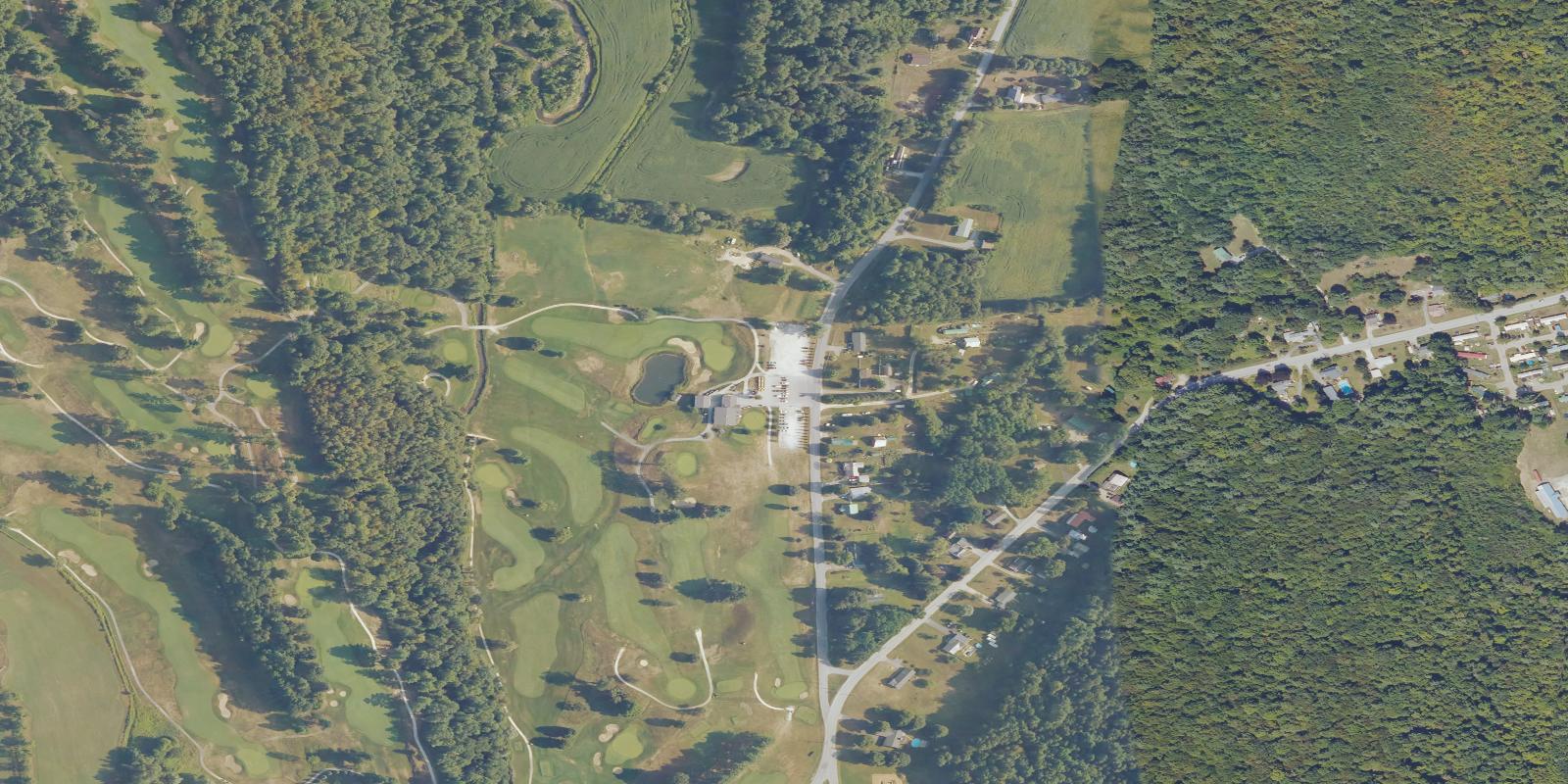 Satellite view of Neshobe