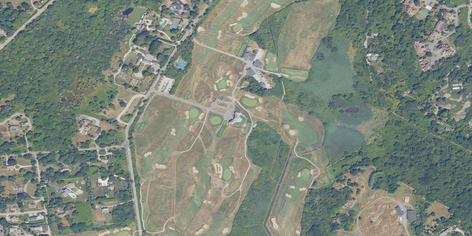 Satellite view of Newport Country Club