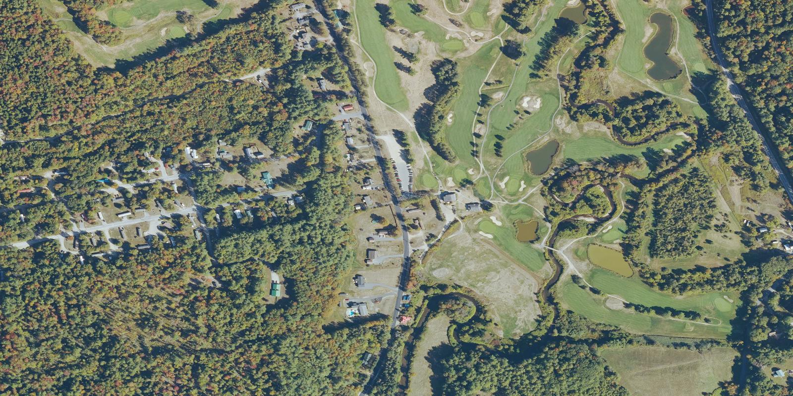 Satellite view of Newport Golf Course