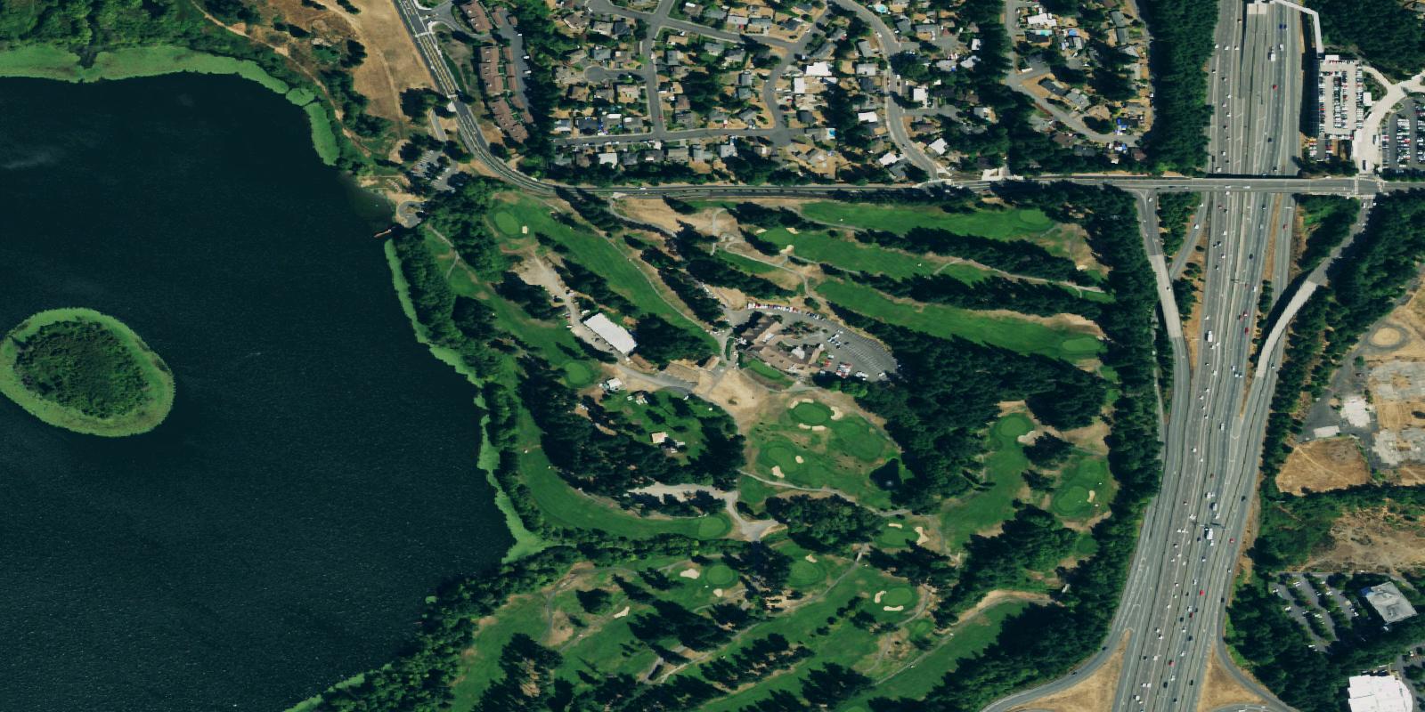 Satellite view of Nile Shrine Golf Club