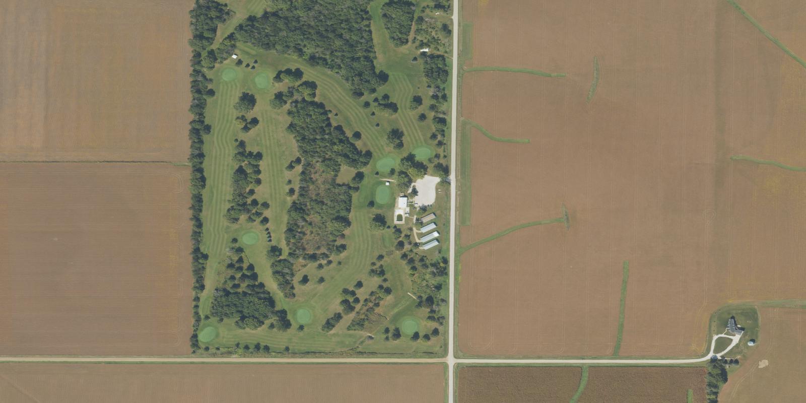 Satellite view of Nishna Valley Recreation Area