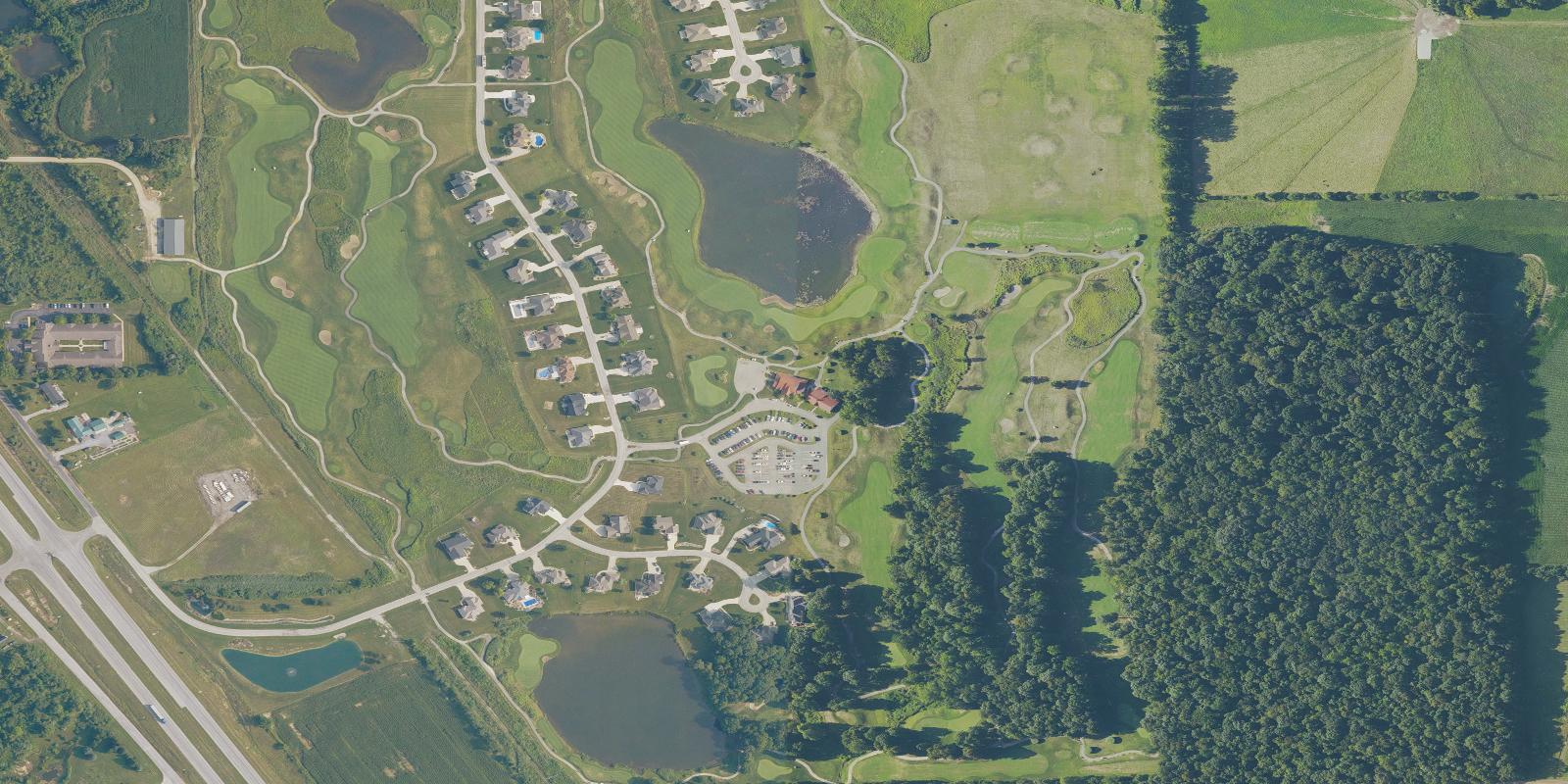 Satellite view of Noble Hawk Golf Links