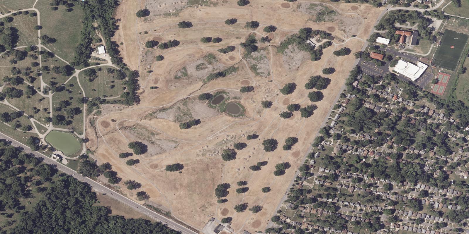 Satellite view of Normandie Golf Club