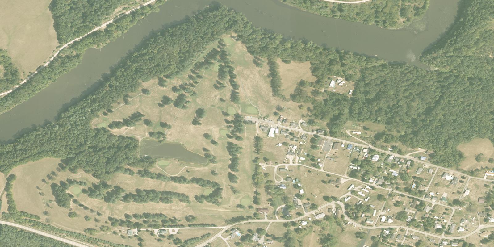 Satellite view of North Bend Golf Course