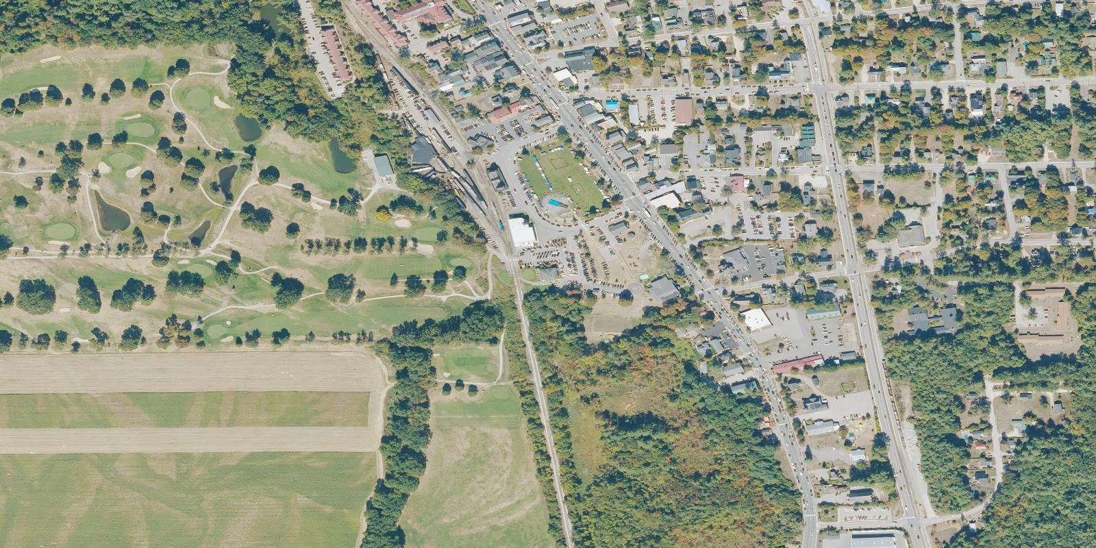 Satellite view of North Conway