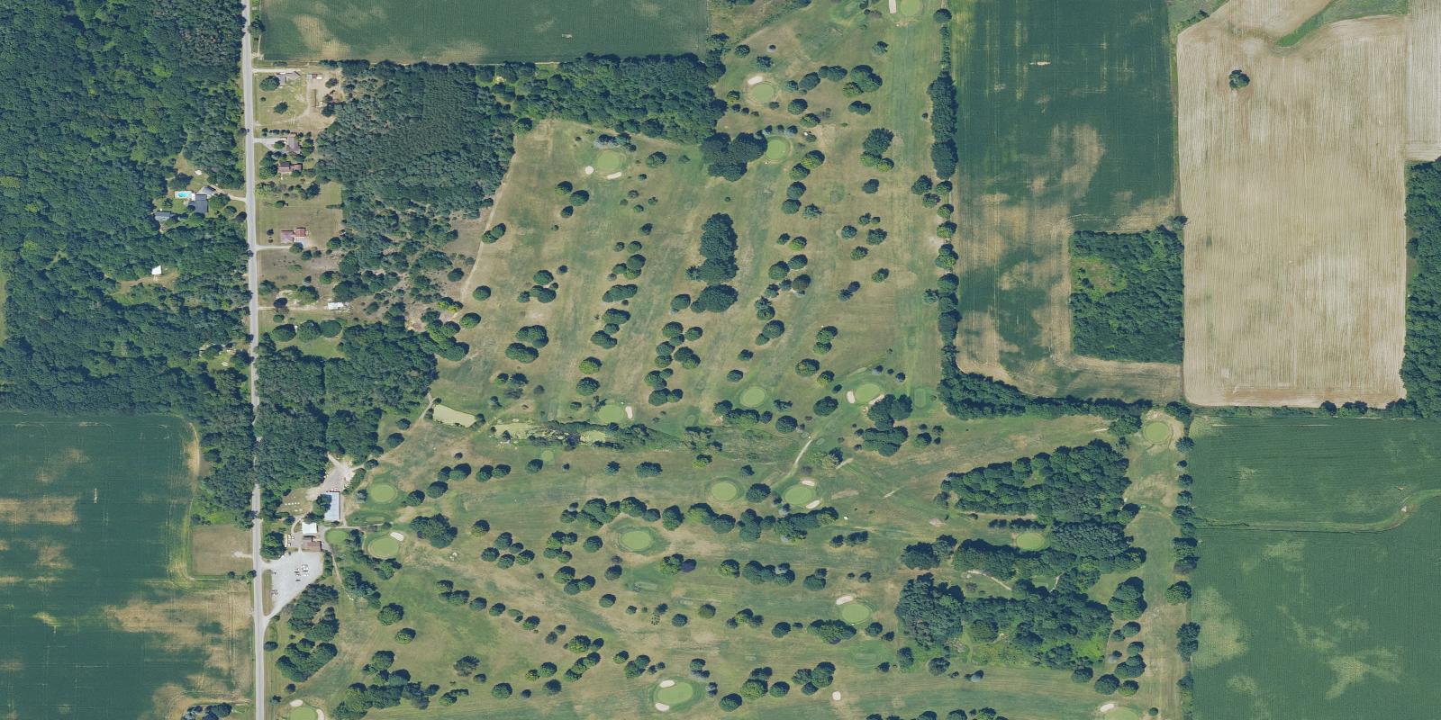 Satellite view of Northwood Golf Course