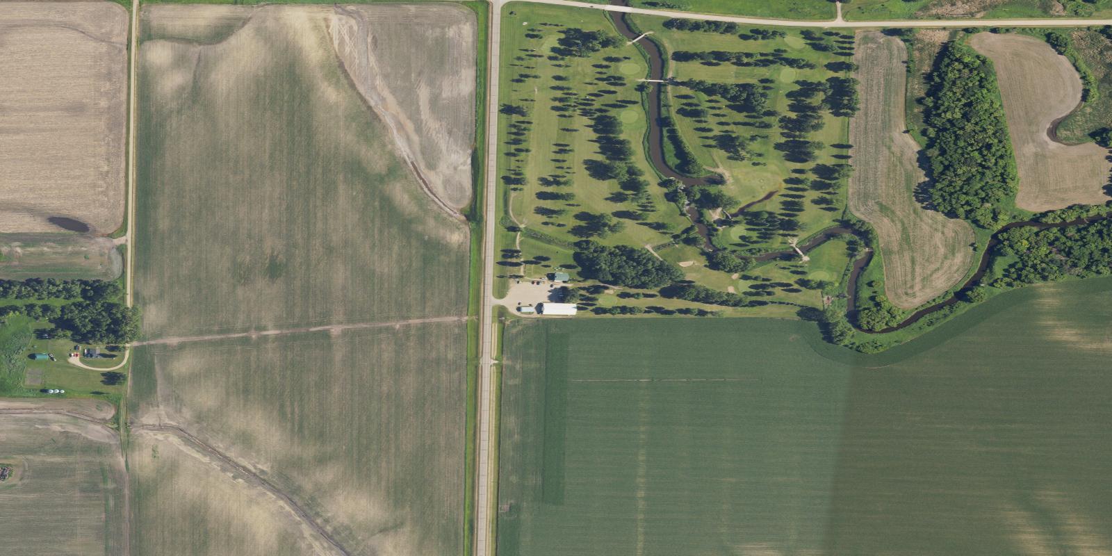 Satellite view of Northwood Golf Course
