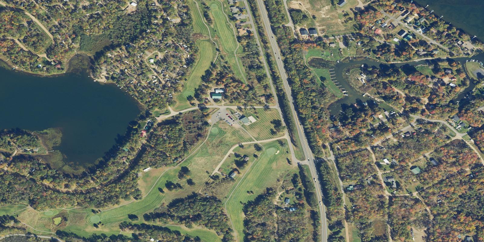 Satellite view of Northwood Hills Golf Couorse