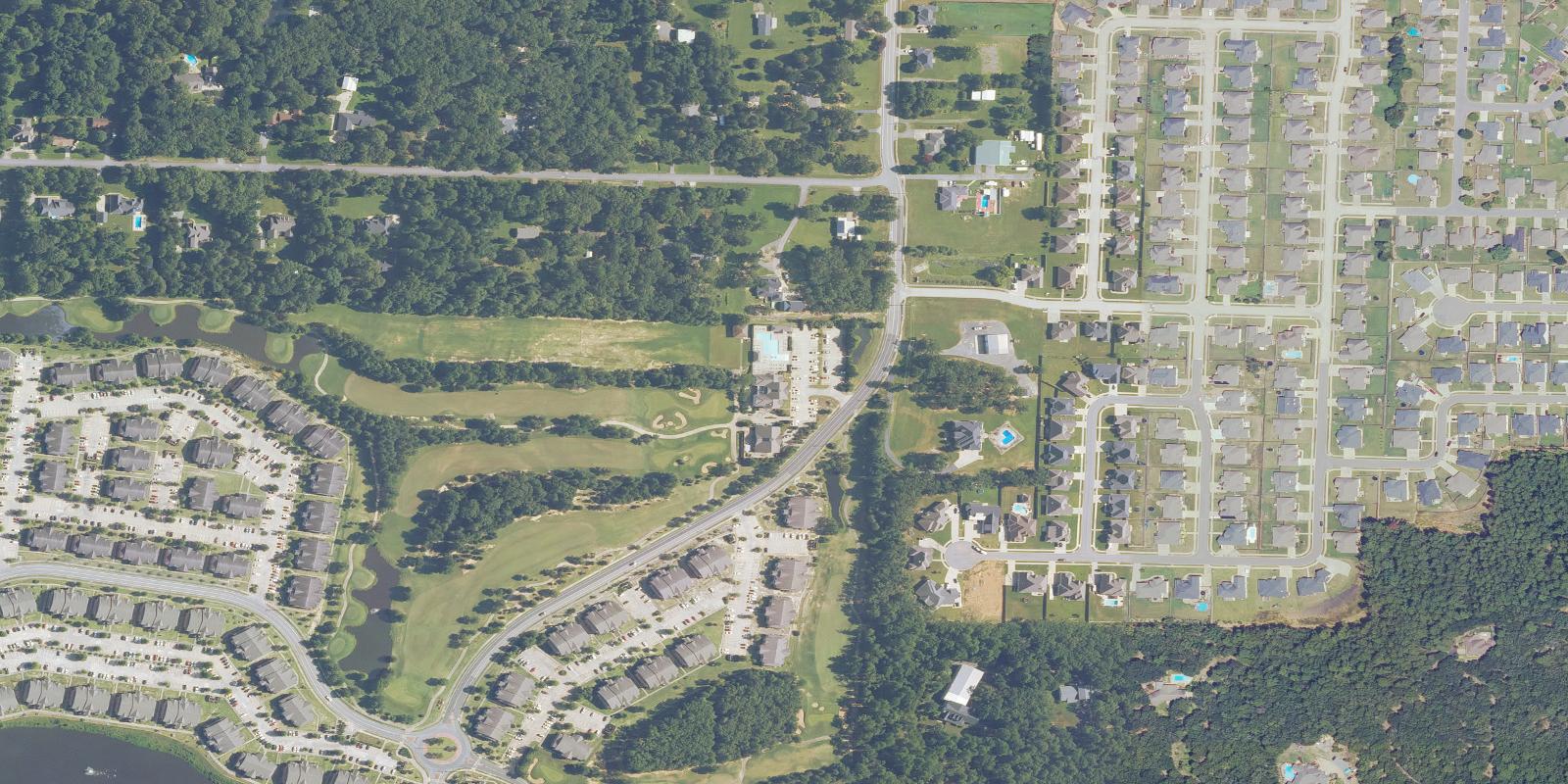 Satellite view of Nutters Chapel Golf & Country Club