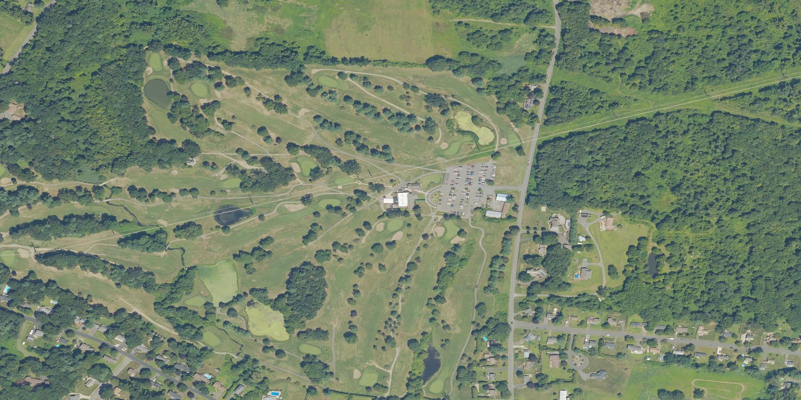 Satellite view of Oak Ridge Golf Club