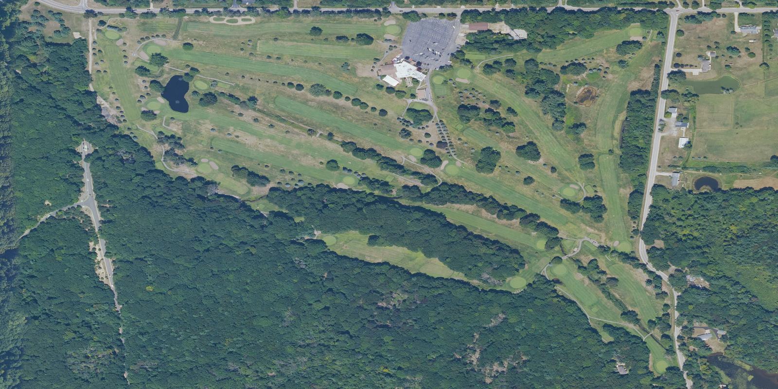 Satellite view of Oak Ridge Golf Club
