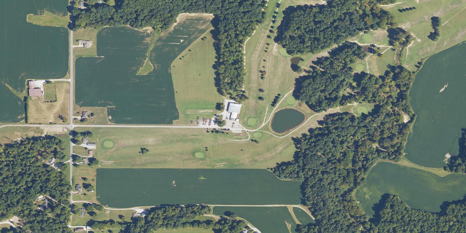 Satellite view of Oak Ridge Golf Course