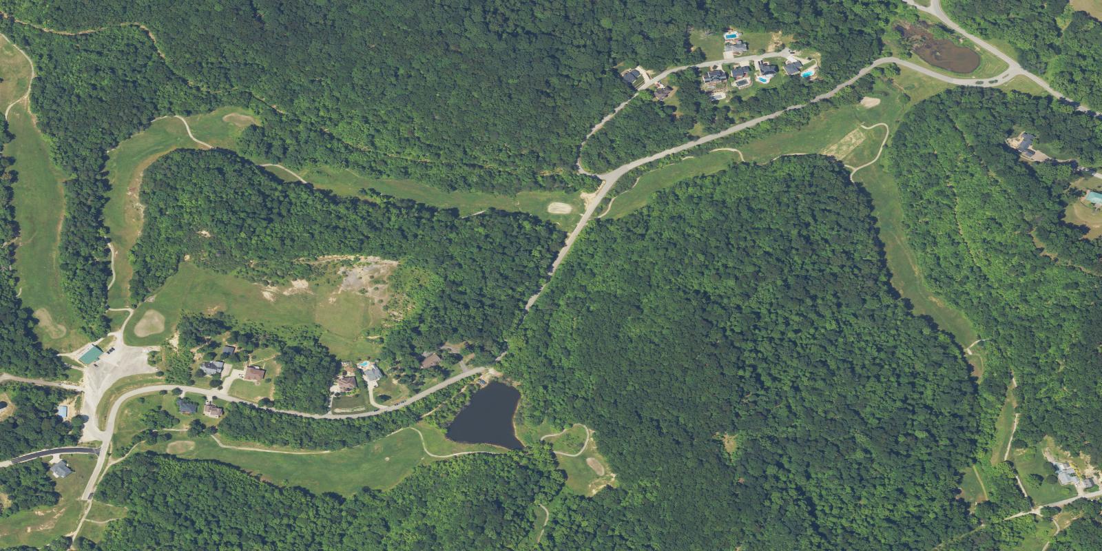 Satellite view of Oaks