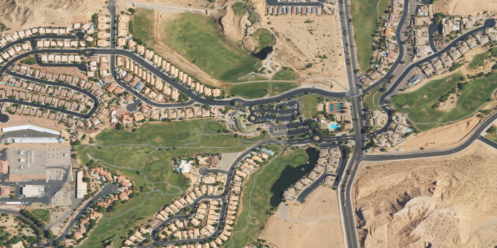 Satellite view of Oasis Golf Club - Canyons